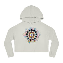 Load image into Gallery viewer, ILLEST FLORAL Women&#39;s Cropped Hoodie
