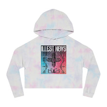 Load image into Gallery viewer, ILLEST N8VS - ILLEST FADE Women&#39;s Cropped Hoodie
