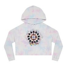 Load image into Gallery viewer, ILLEST FLORAL Women&#39;s Cropped Hoodie
