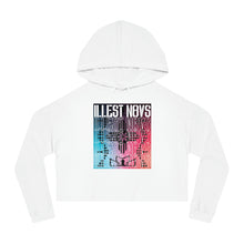 Load image into Gallery viewer, ILLEST N8VS - ILLEST FADE Women&#39;s Cropped Hoodie
